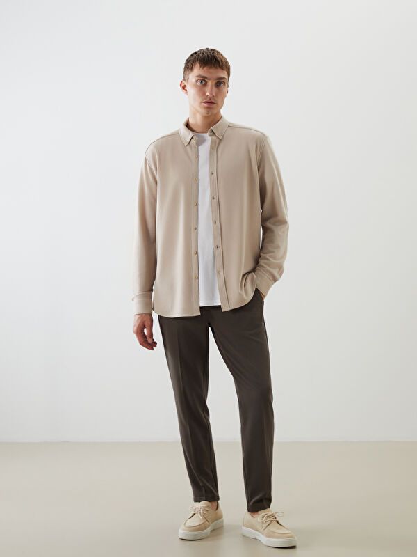 Moudda LC Waikiki - Chemise tissée à manches longues pour Hommes - Tunisie 2