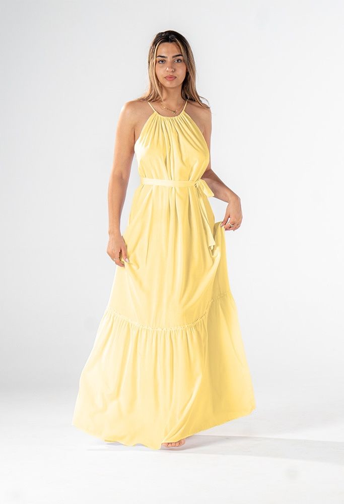 Moudda Guya Gang - Dion Dress Yellow - 1