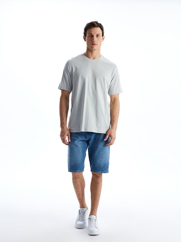 Moudda LC Waikiki - T-shirt basique col rond manches courtes en jersey - Tunisie 2