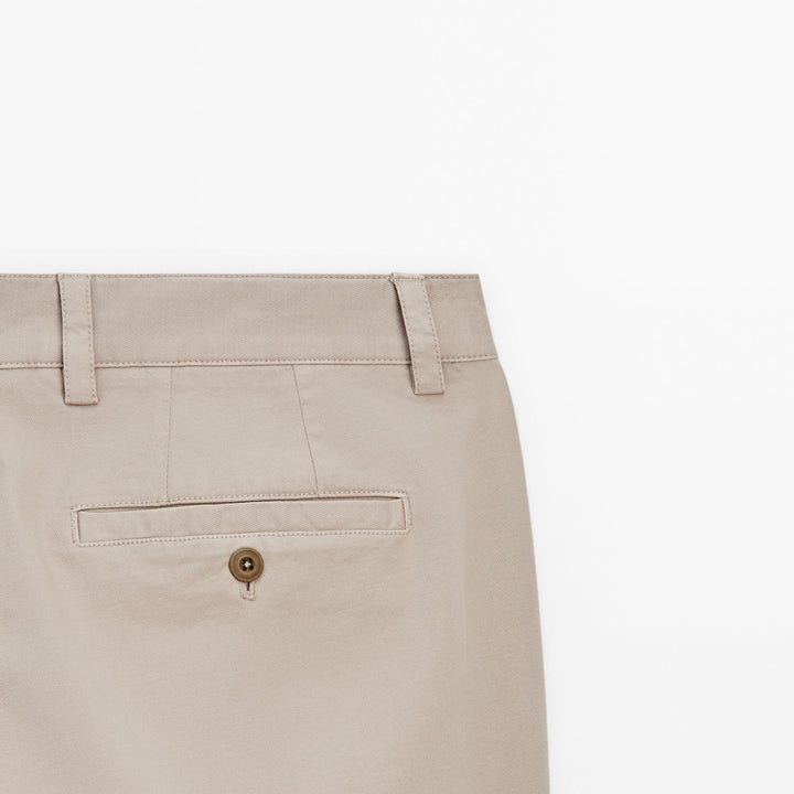 Moudda Massimo Dutti - Pantalon sergé coupe slim - Tunisie 6