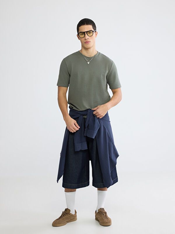 Moudda LC Waikiki - T-shirt basique manches courtes en jersey - Tunisie 2