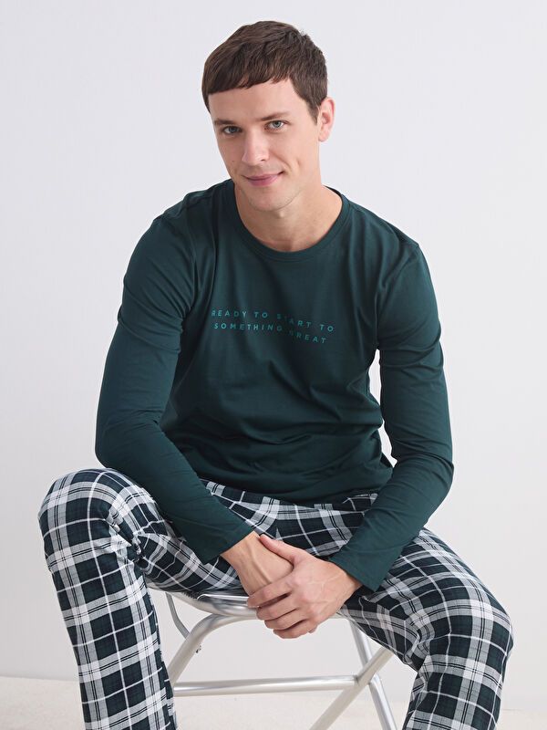 Moudda LC Waikiki - Ensemble pyjama jersey manches longues-pantalon - Tunisie 5