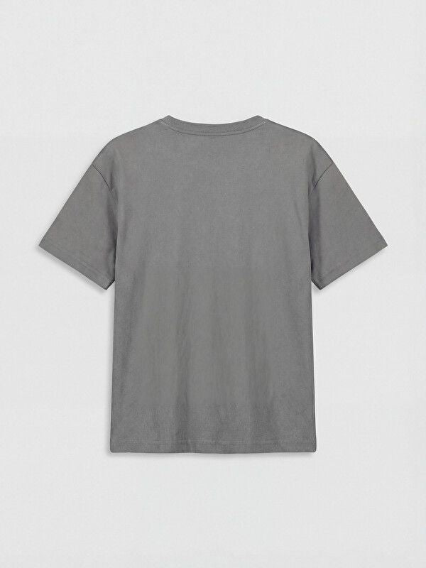 Moudda LC Waikiki - T-shirt manches courtes en jersey pour Garçon couleur Gris - Tunisie 2