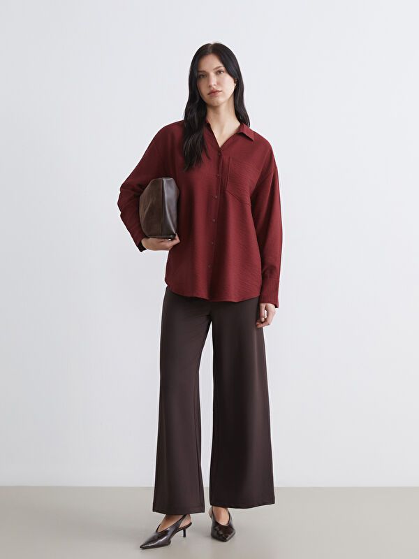 Moudda LC Waikiki - Pantalon maternité en tissu tissé pour Femme - Tunisie 1