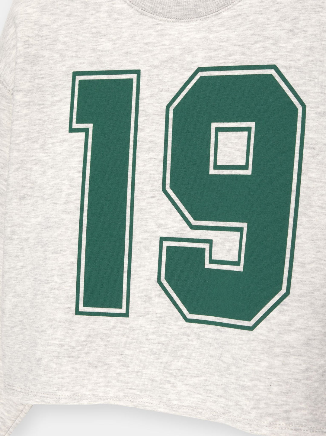 Moudda PULL & BEAR - Sweat Graphique Numéro Varsity Gris Clair - Tunisie 2