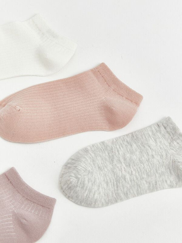 Moudda LC Waikiki - Chaussettes liner trainer (sport) pour Femme couleur Écru - Tunisie 2