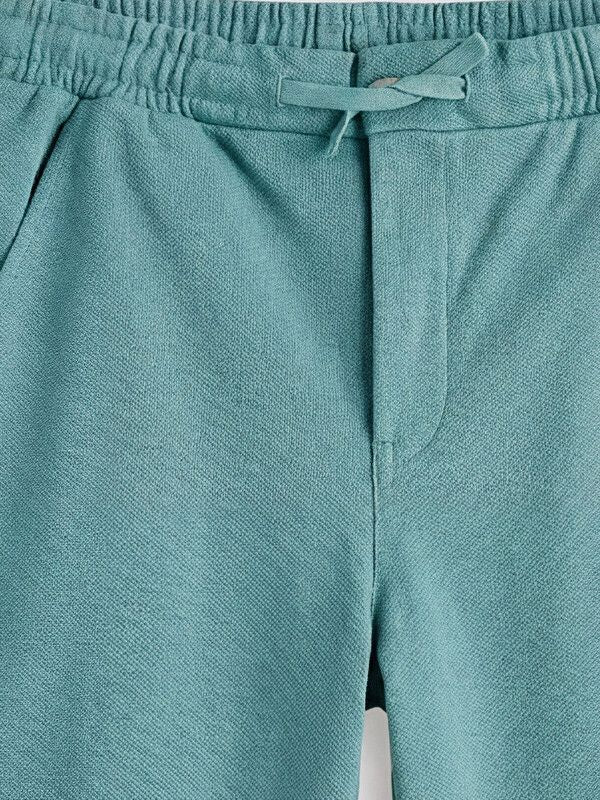 Moudda LC Waikiki - Bermuda en tissu pour Garçon couleur Vert terne - Tunisie 3