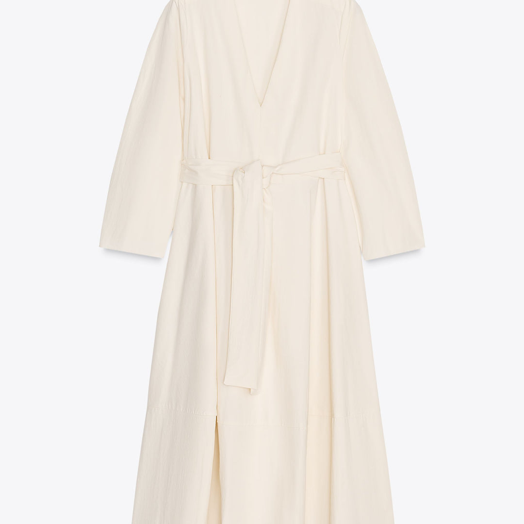 Moudda ZARA - Robe Midi - Col Piqué & Jupe Volume - Tunisie 1
