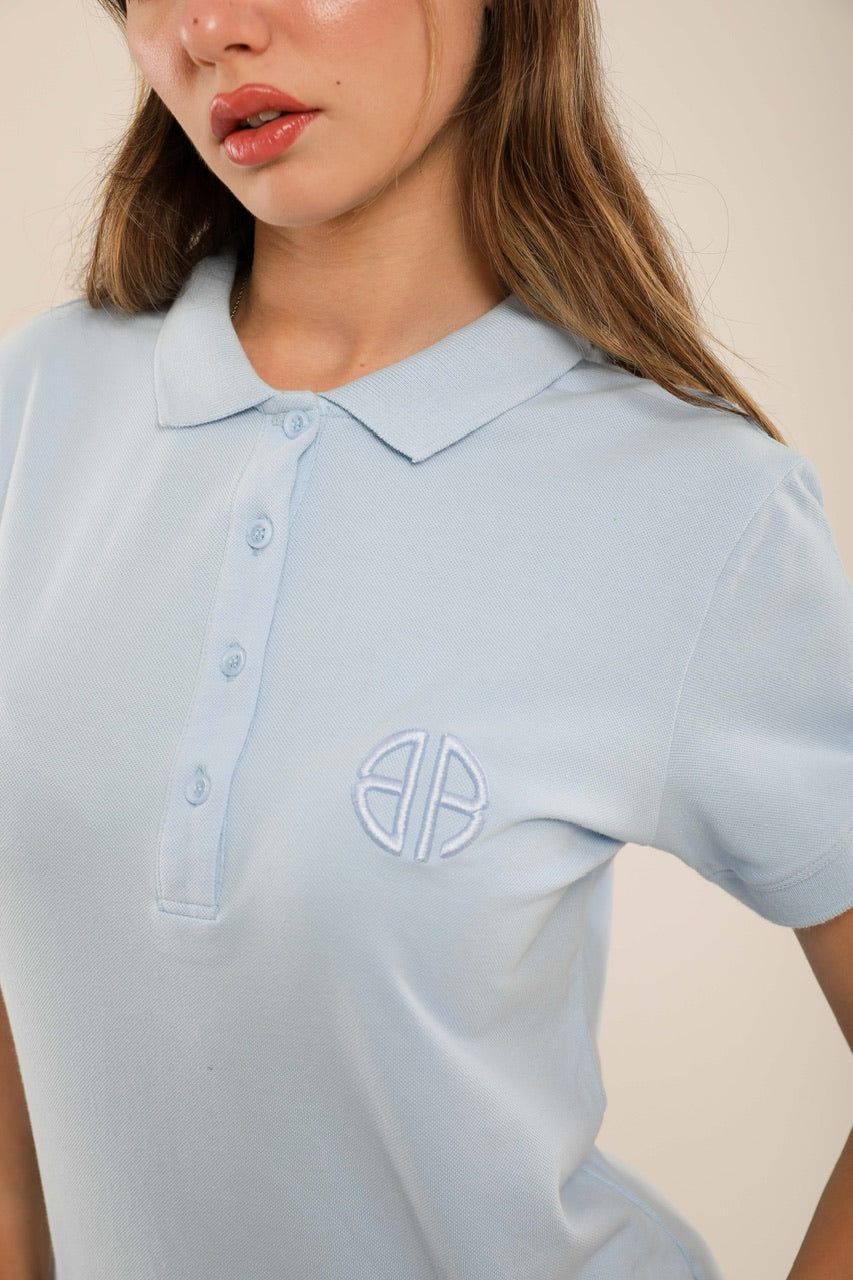 Moudda Billiorich - Polo Femme Slim Fit en Piqué de Coton - Tunisie 4