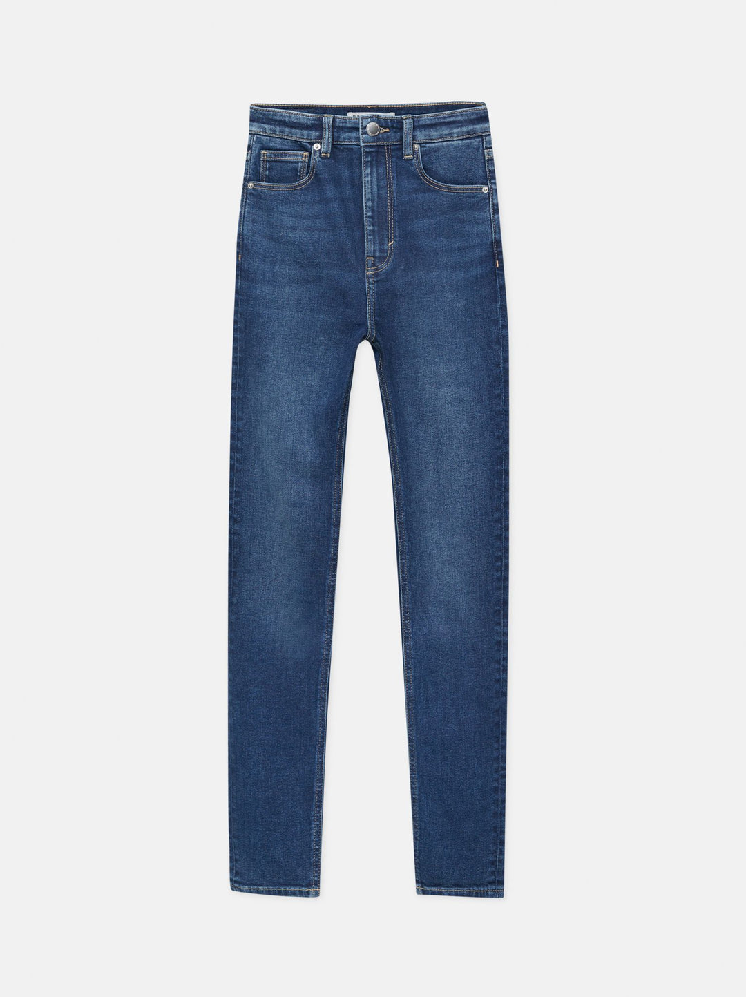 Moudda PULL & BEAR - Pantalon Skinny Super Taille Haute Blanc - Tunisie 4