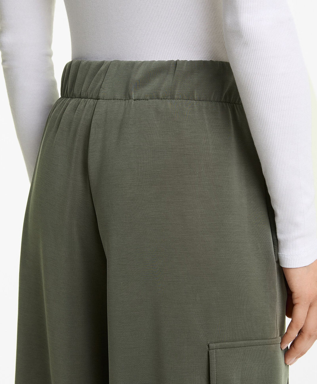 Moudda Oysho - Pantalon Long Barrel Utility - Modal Premium Chaud - Tunisie 3