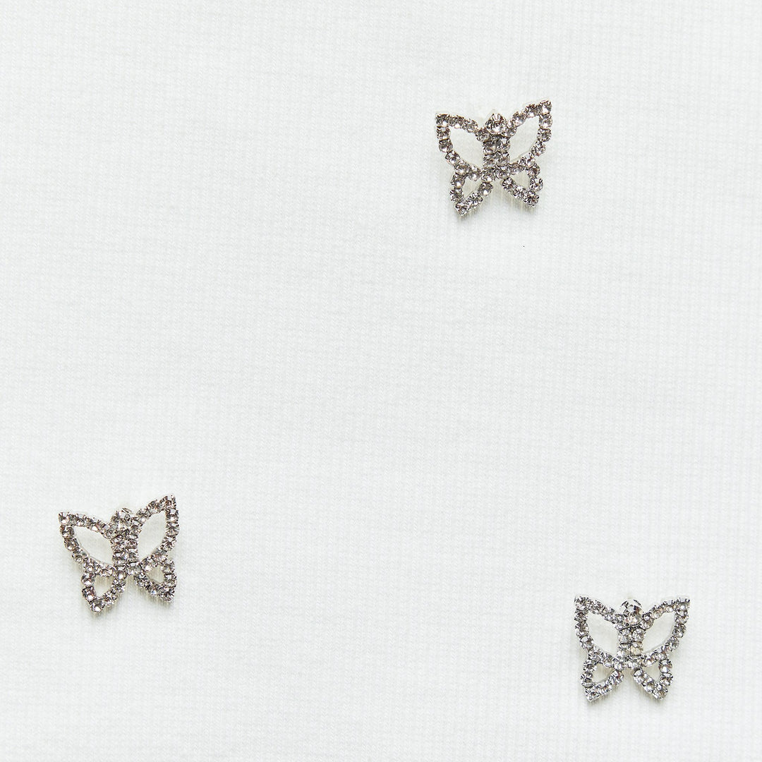 Moudda ZARA - T-shirt strass papillon - Tunisie 3