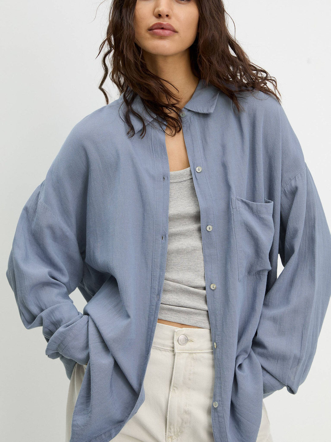 Moudda PULL & BEAR - Chemise Oversize - Rustique - Tunisie 2