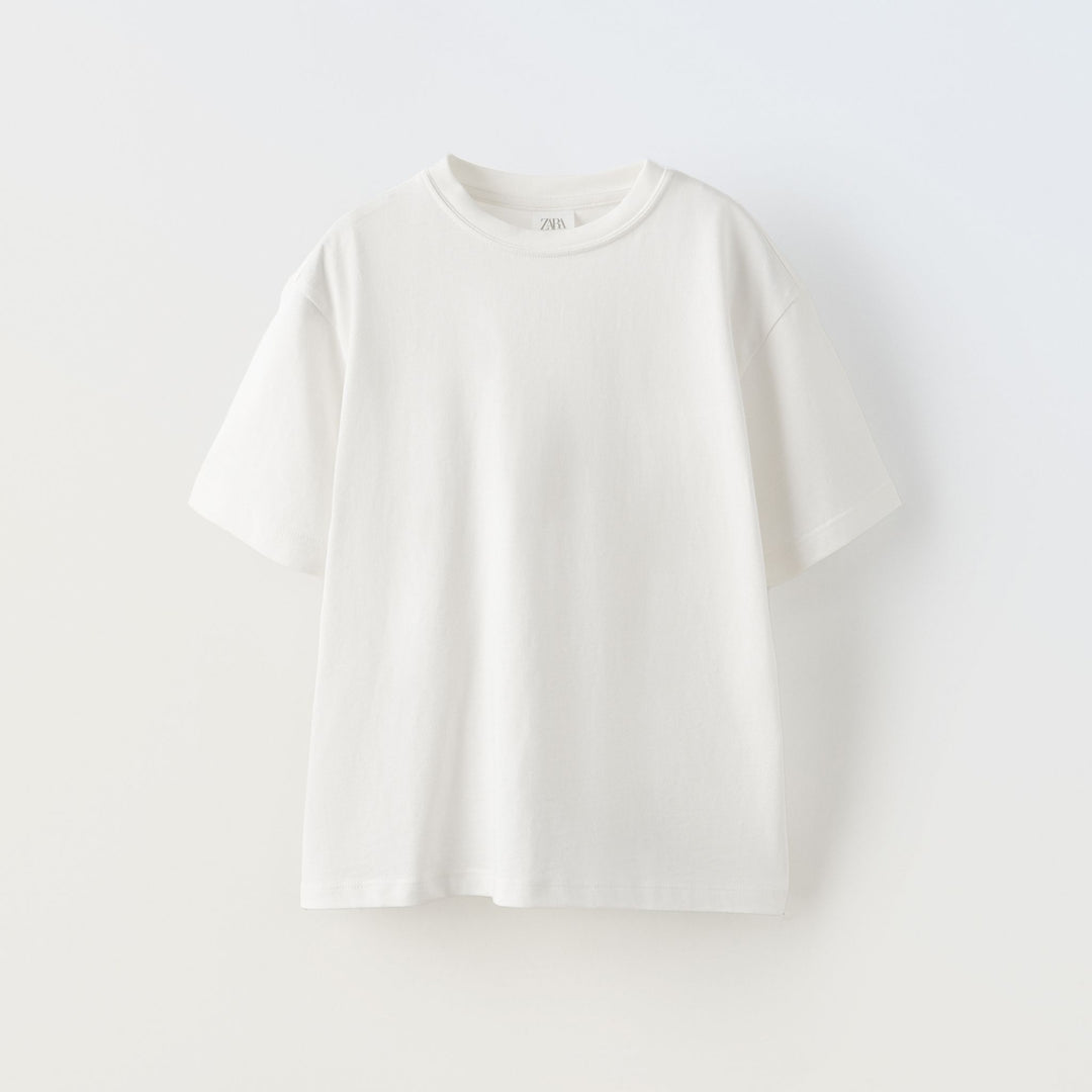 Moudda ZARA - T-shirt Fille Manches Courtes Uni - Tunisie 1