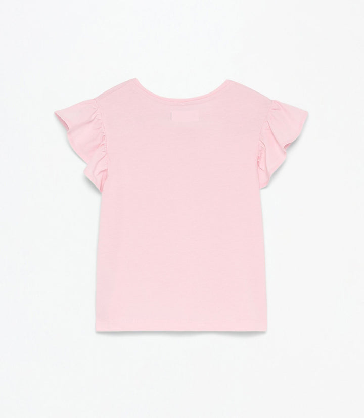 Moudda Lefties - T-Shirt Jersey - Volant Avril Fille - Tunisie 3