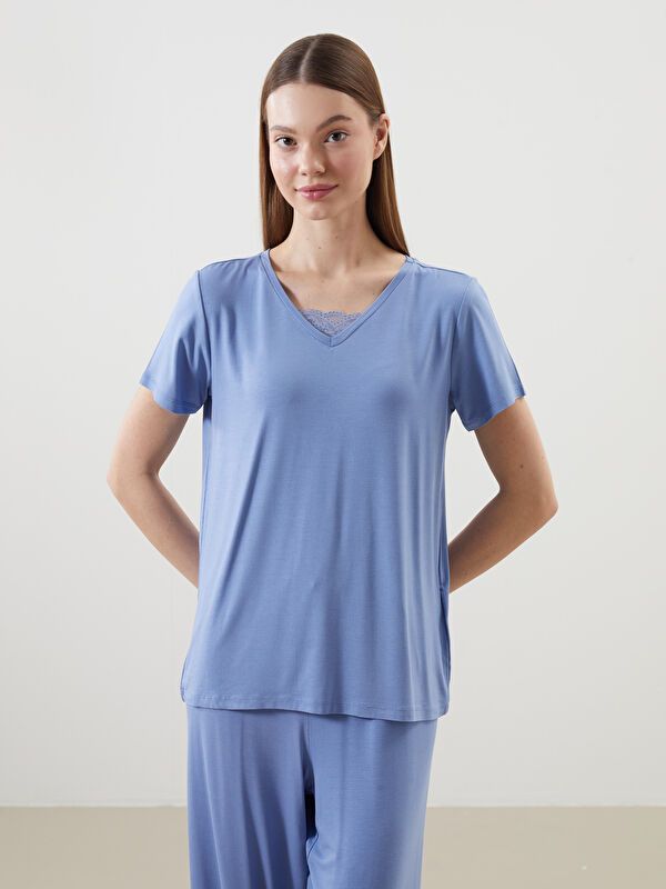 Moudda LC Waikiki - Ensemble de Sous-vêtement en jersey capri pour Femmes - Tunisie 2