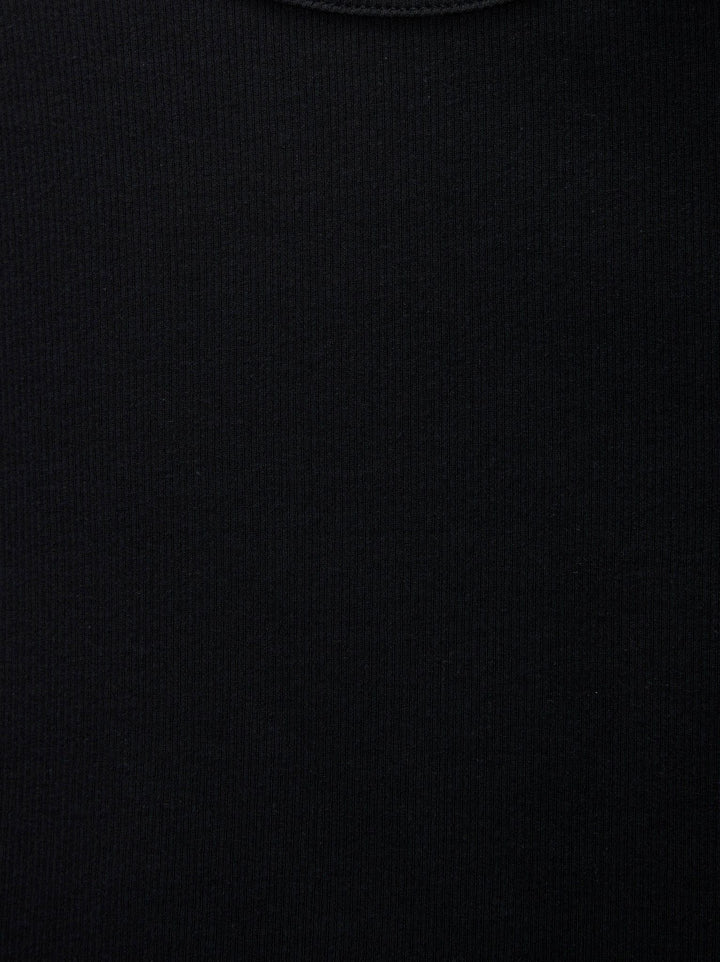 Moudda PULL & BEAR - T-Shirt Basique Crop Côtelé Encolure Ronde - Tunisie 4