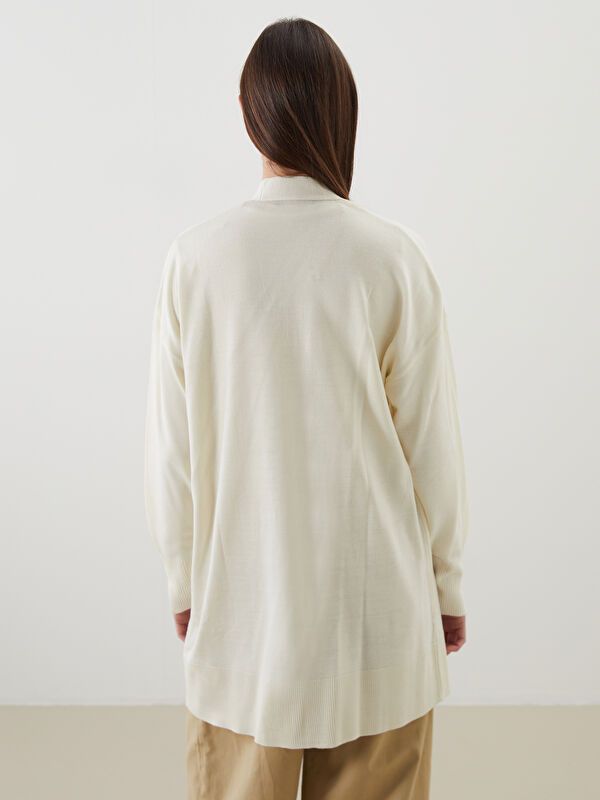 Moudda LC Waikiki - Cardigan en tricot Femme Beige clair - Tunisie 5