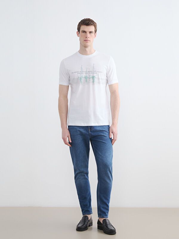 Moudda LC Waikiki - T-shirt imprimé manches courtes en jersey pour Homme - Tunisie 2