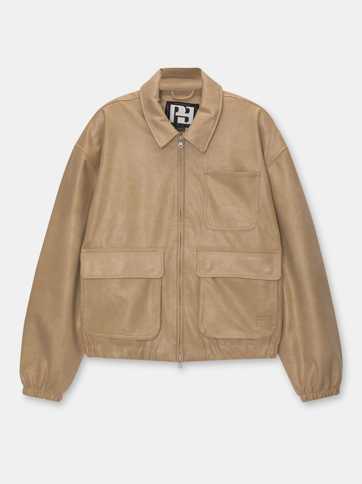 Moudda PULL & BEAR - Veste Suede New Quality Hard Col Camisero - Tunisie 2