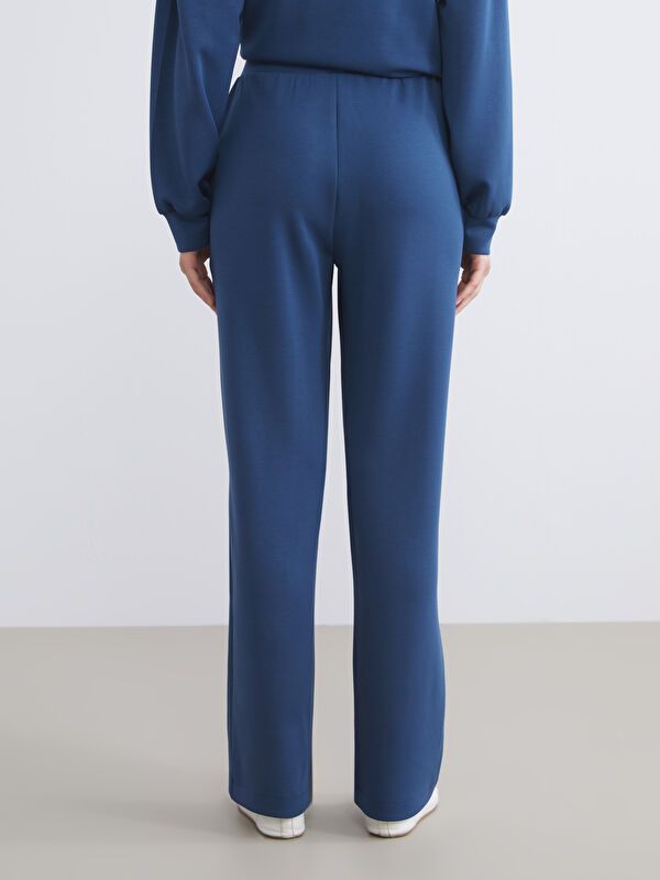 Moudda LC Waikiki - Pantalon en jersey Femme Indigo foncé - Tunisie 4