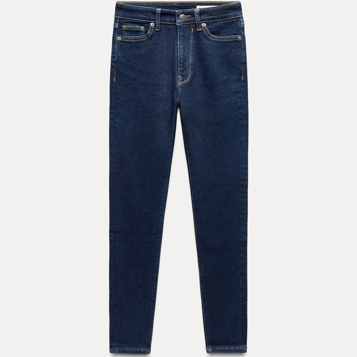 Moudda ZARA - Jean skinny taille haute indigo rinçé - Tunisie 2