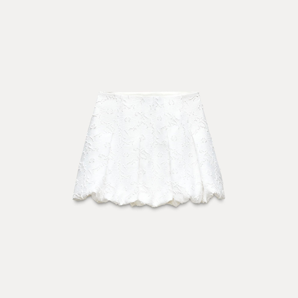 Moudda ZARA - Jupe mini ballon tissu fantaisie - Tunisie 2