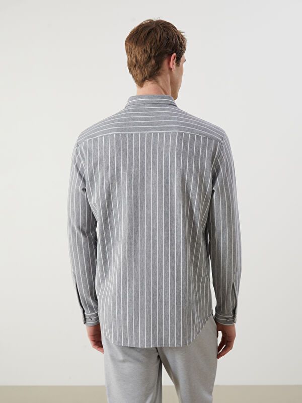 Moudda LC Waikiki - Chemise tissée à manches longues pour Hommes - Tunisie 4