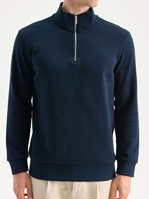 Moudda LC Waikiki - Sweatshirt en jersey Homme Marine - Tunisie 3