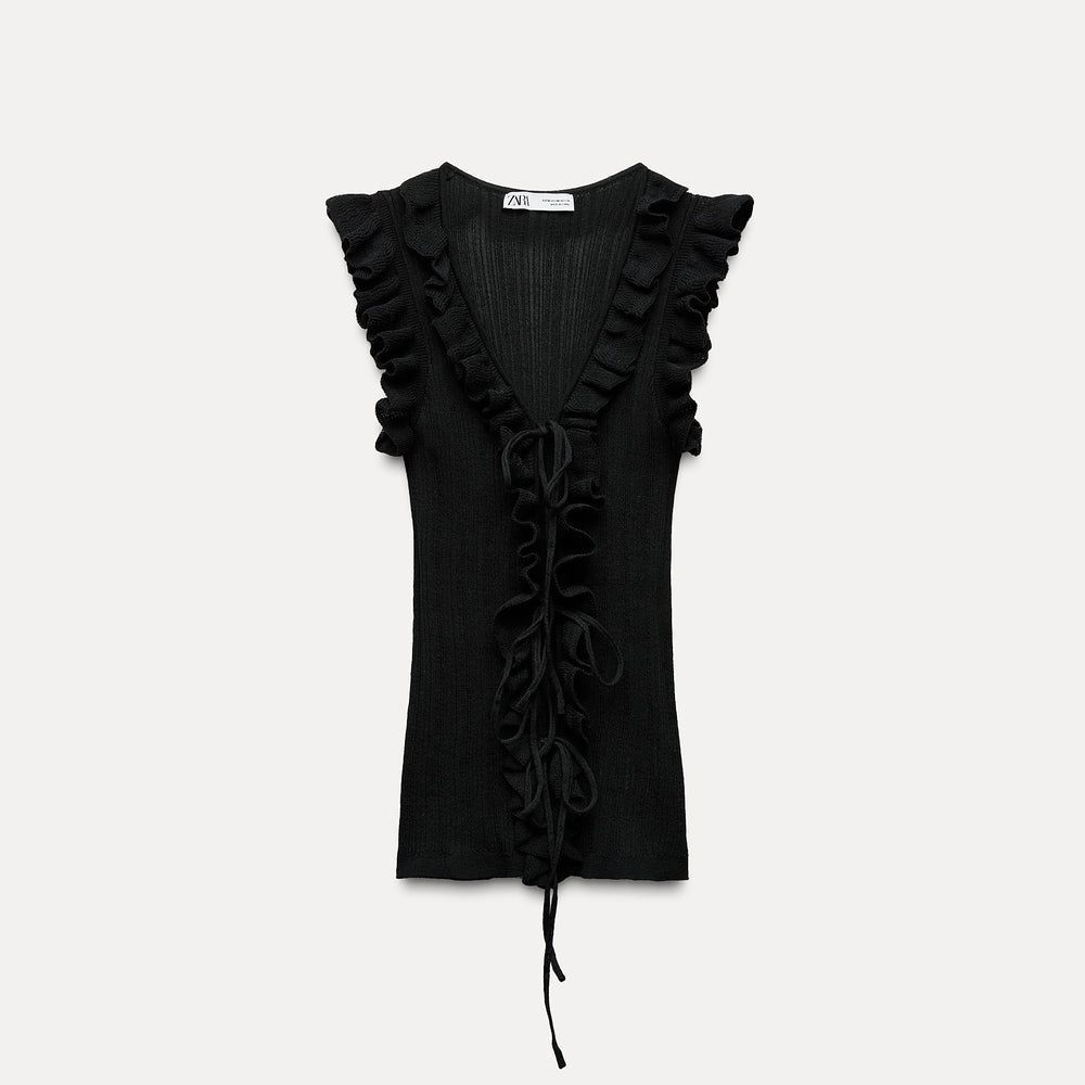 Moudda ZARA - Top volants et nœuds - Tunisie 2