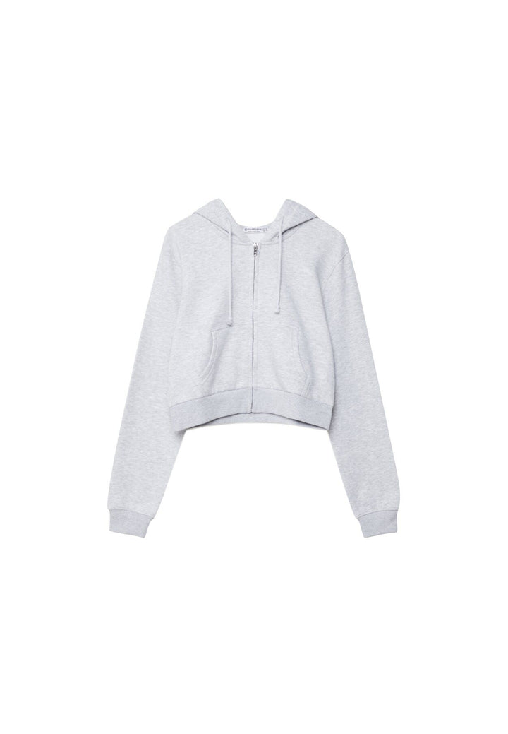 Moudda STRADIVARIUS - Sweat Crop à Fermeture Basique - Tunisie 1