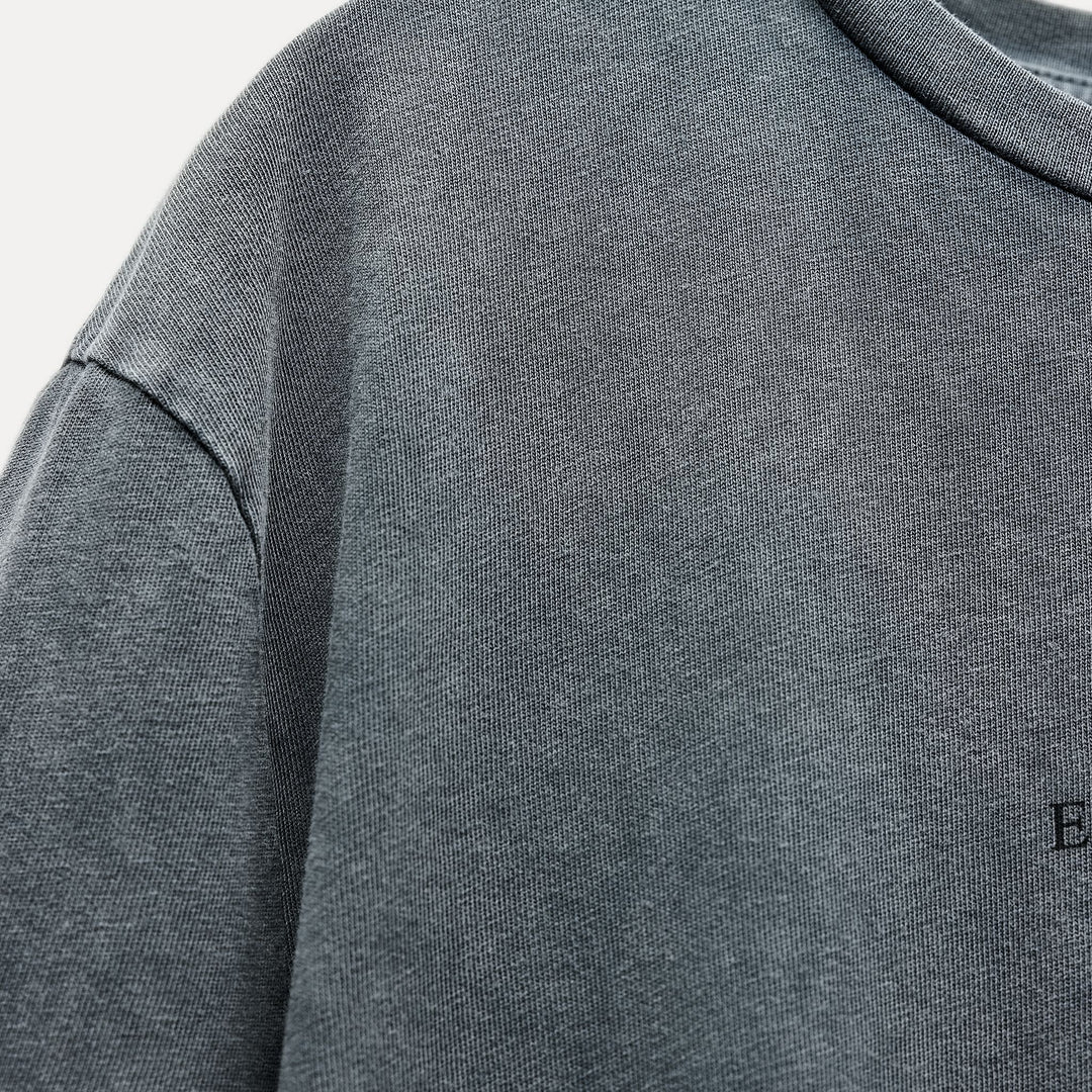 Moudda ZARA - T-shirt lavé imprimé texte - Tunisie 3