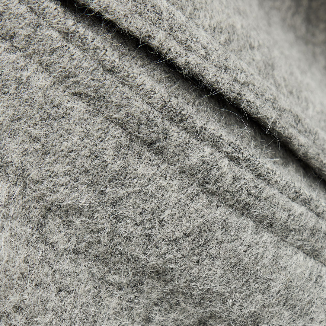 Moudda ZARA - Manteau cape oversized alpaga avec écharpe - Wardrobe - Tunisie 5