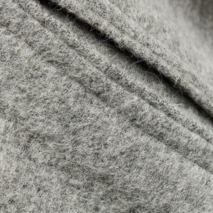 Moudda ZARA - Manteau cape oversized alpaga avec écharpe - Wardrobe - Tunisie 5