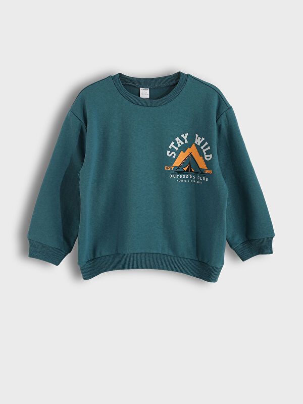 Moudda LC Waikiki - Pack sweatshirt jersey Garçon Gris clair - Tunisie 2