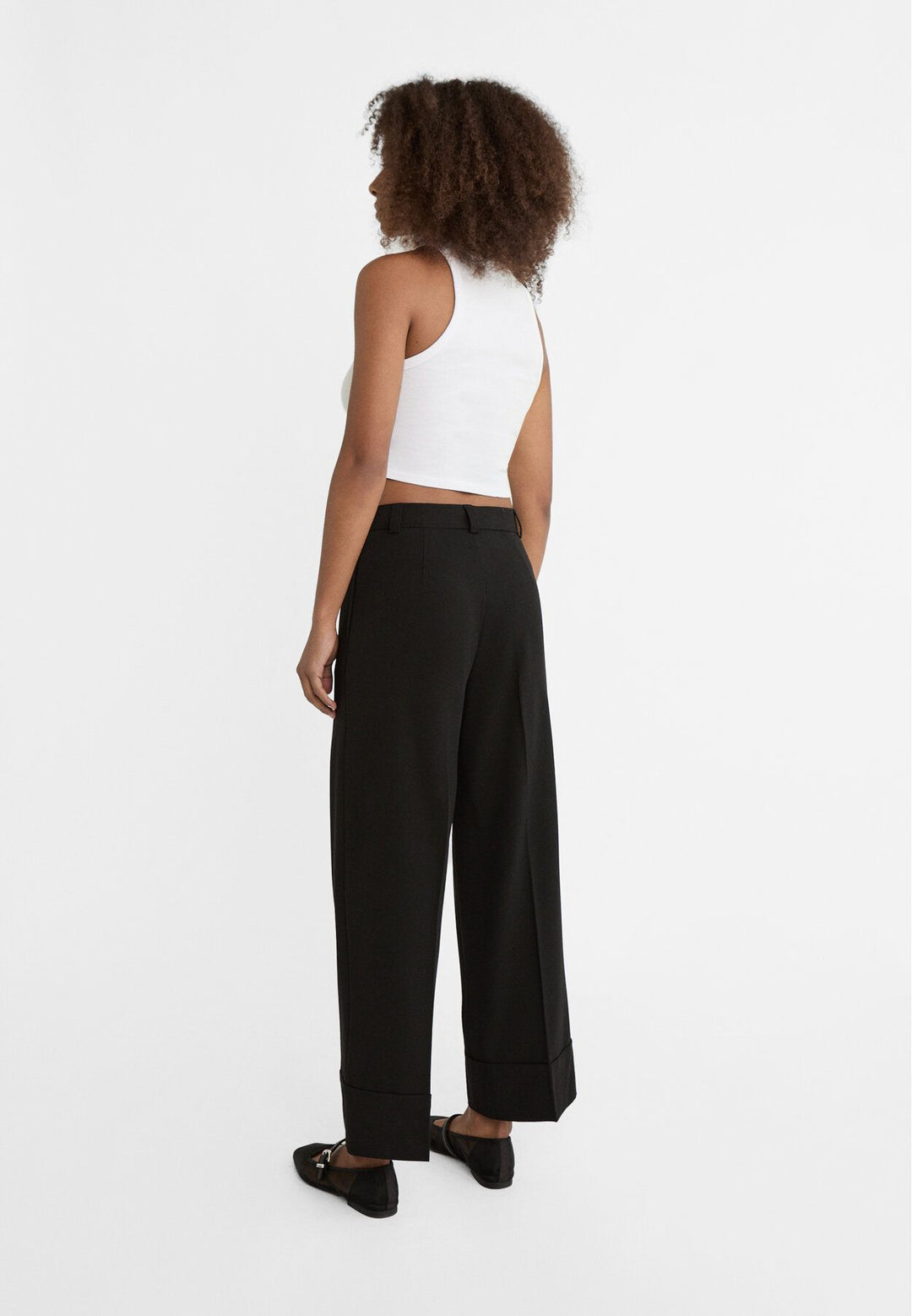 Moudda STRADIVARIUS - Pantalon Droit avec Revers - Tunisie 5