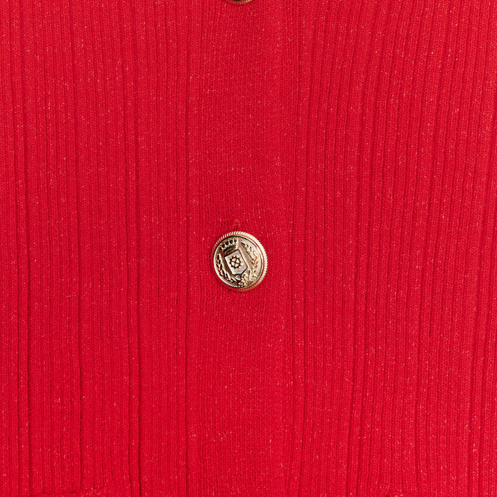 Moudda ZARA - Veste - Col Piqué, Côtes Fines & Bouton Doré - Tunisie 3
