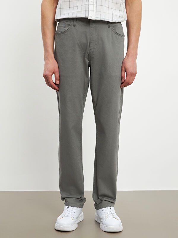 Moudda LC Waikiki - pantalon chino tissé moyen pour Hommes - Tunisie 2