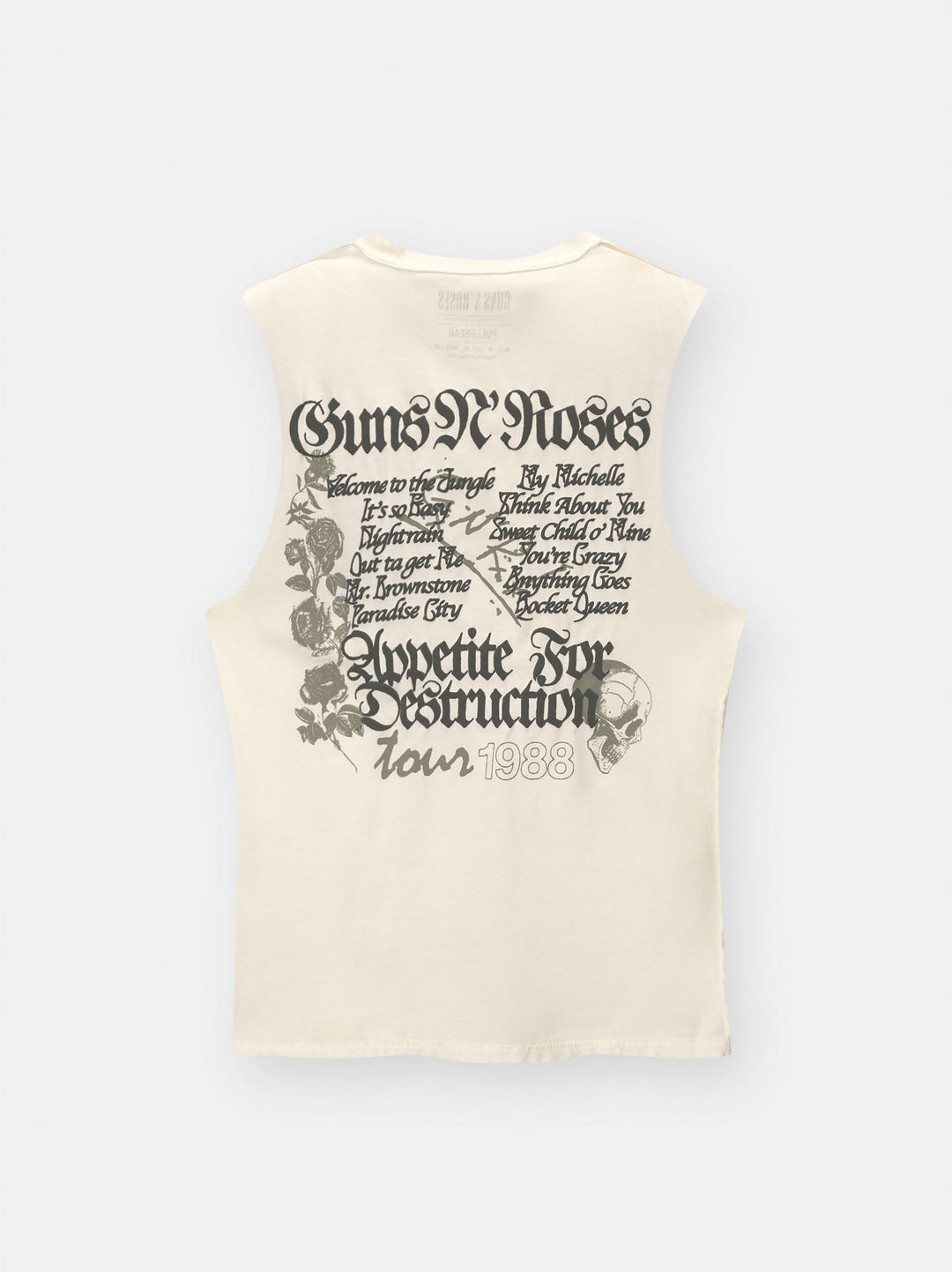 Moudda PULL & BEAR - T-Shirt Bretelles Guns'N Roses Licence - Tunisie 4