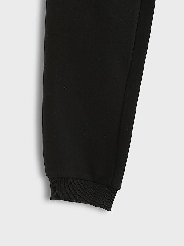 Moudda LC Waikiki - Bas jogging jersey basique Fille Noir - Tunisie 3