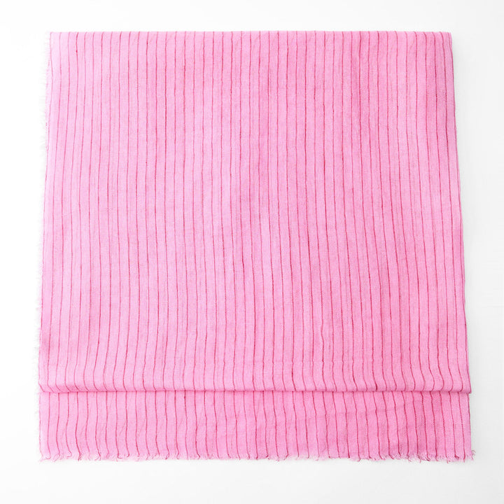 Moudda ZARA - Foulard lin mille rayures - Tunisie 1