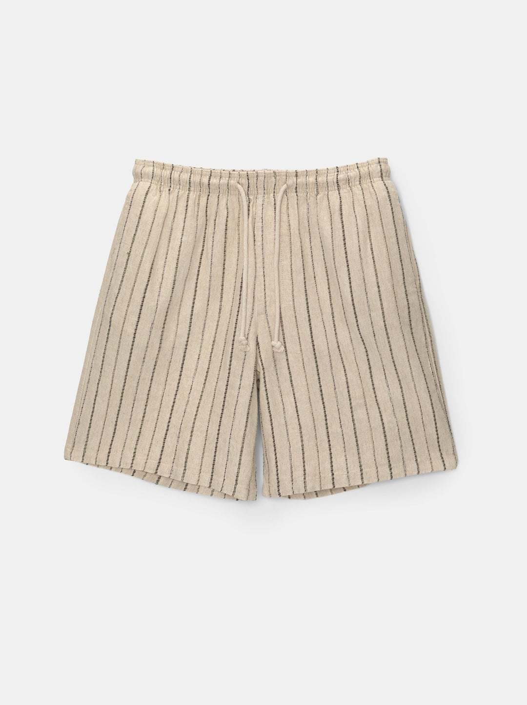 Moudda PULL & BEAR - Bermuda Lin Rustique Structure Rayures - Tunisie 3