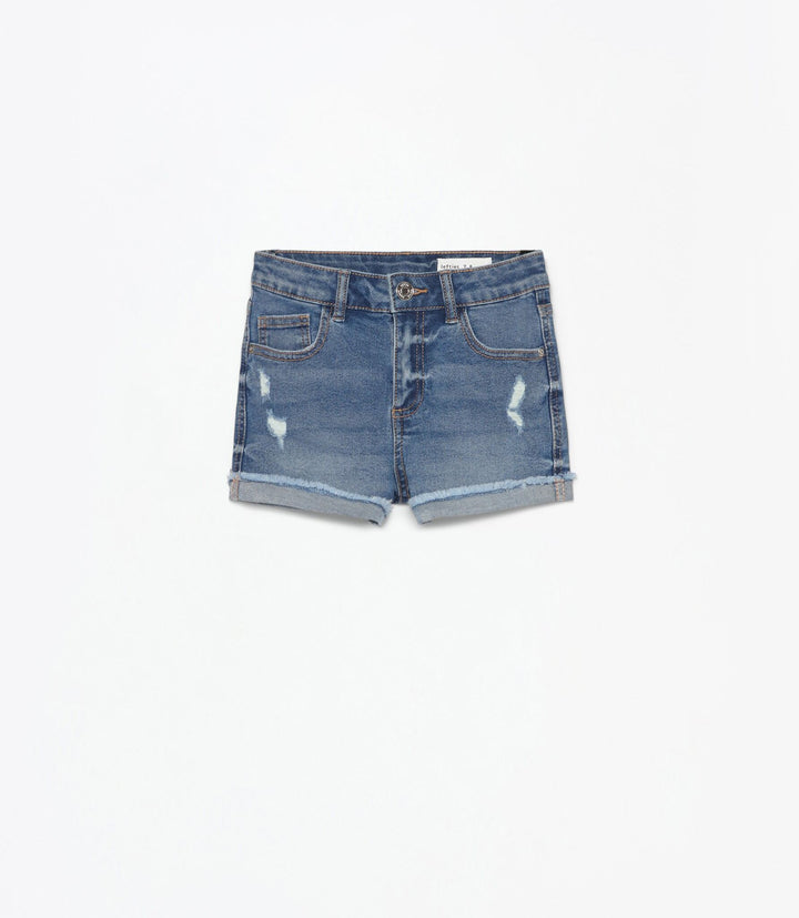 Moudda Lefties - Short Denim Stretch - Fille - Tunisie 1