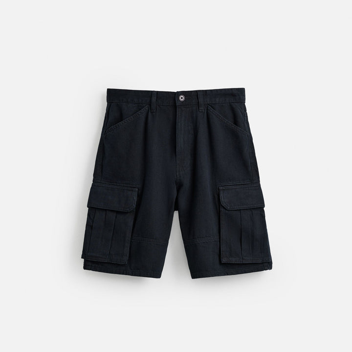 Moudda ZARA - Bermuda Cargo - Bleu/Noir (Mauve & Bleu) - Tunisie 1