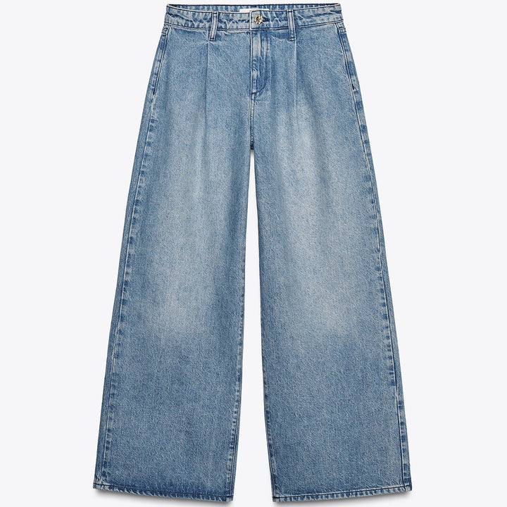 Moudda ZARA - Denim - Taille Haute, Wide Leg & Pinces - Tunisie 1