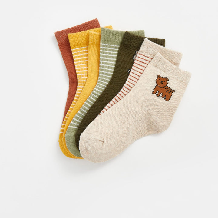 Moudda LC Waikiki - Chaussettes courtes Garçon Mélange beige - Tunisie 2