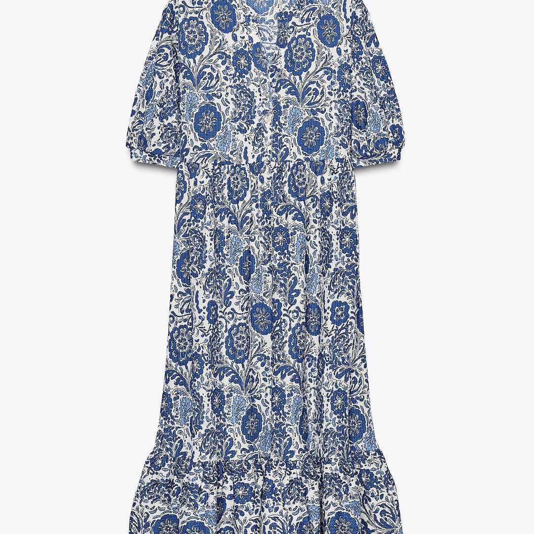 Moudda ZARA - Robe Maxi - Imprimé & Panneaux - Tunisie 1
