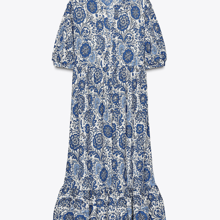 Moudda ZARA - Robe Maxi - Imprimé & Panneaux - Tunisie 1