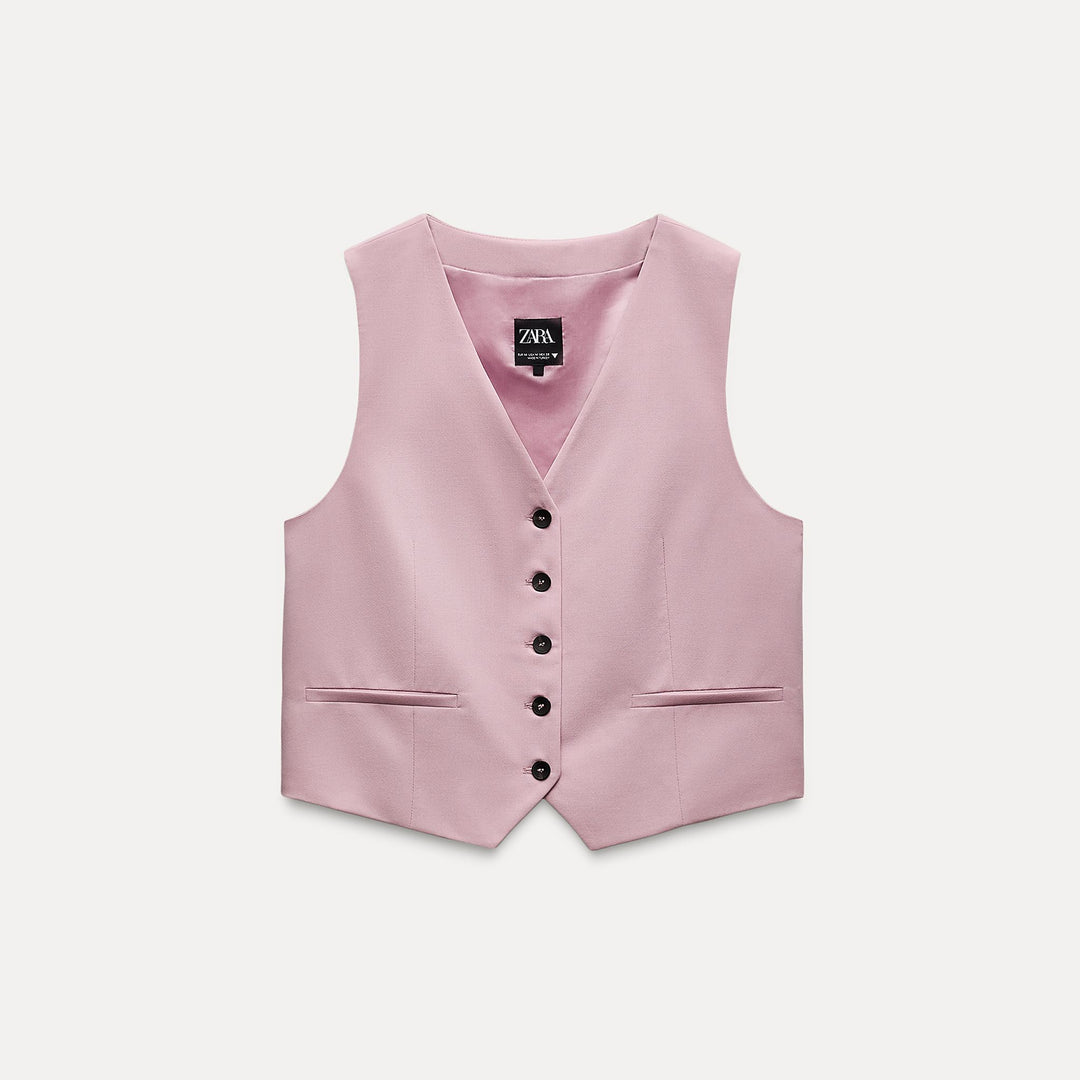 Moudda ZARA - Gilet homme en laine fine, bande au dos – ensemble - Tunisie 1