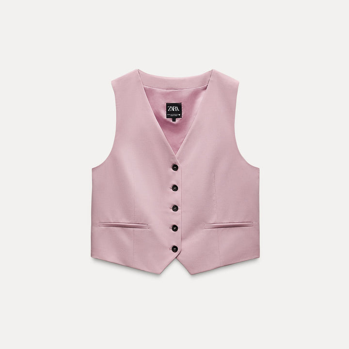 Moudda ZARA - Gilet homme en laine fine, bande au dos – ensemble - Tunisie 1